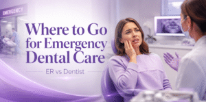 Emergency Dental Care ER vs Dentist