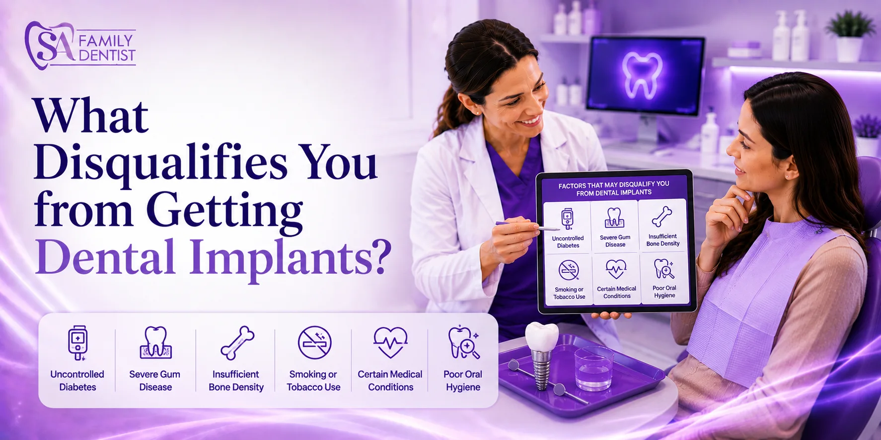 Dental Implants Medical and Dental Conditions to Know