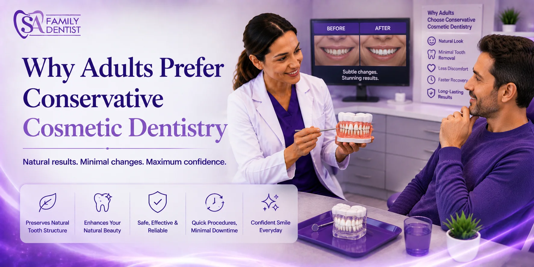 Adults Are Choosing Conservative Cosmetic Dentistry Instead of Veneers