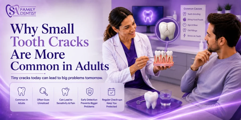 Small Tooth Cracks Are Becoming More Common in Adults