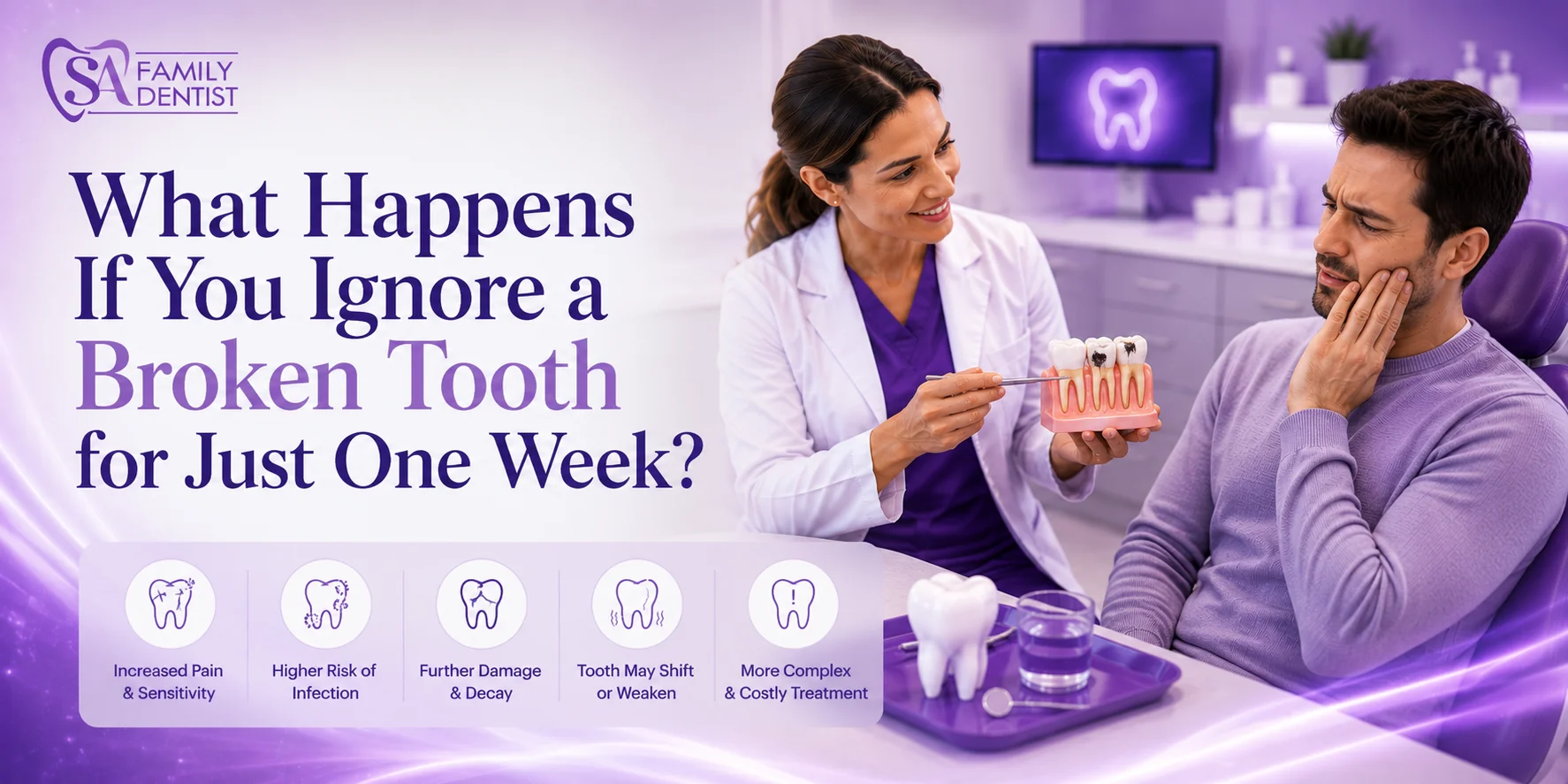 You Ignore a Broken Tooth for Just One Week