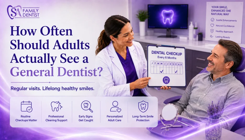 Adults Actually See a General Dentist