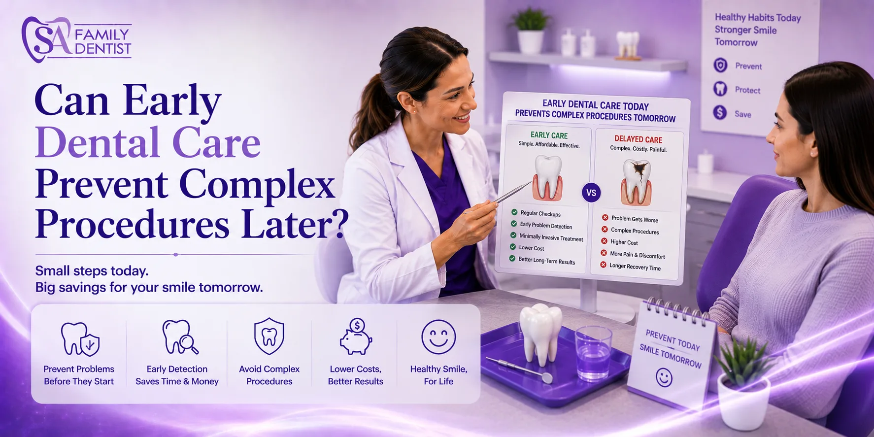 Can Early Dental Treatment Help You Avoid More Complex