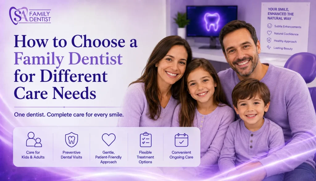 Choose a Family Dentist When Everyone in Your Household