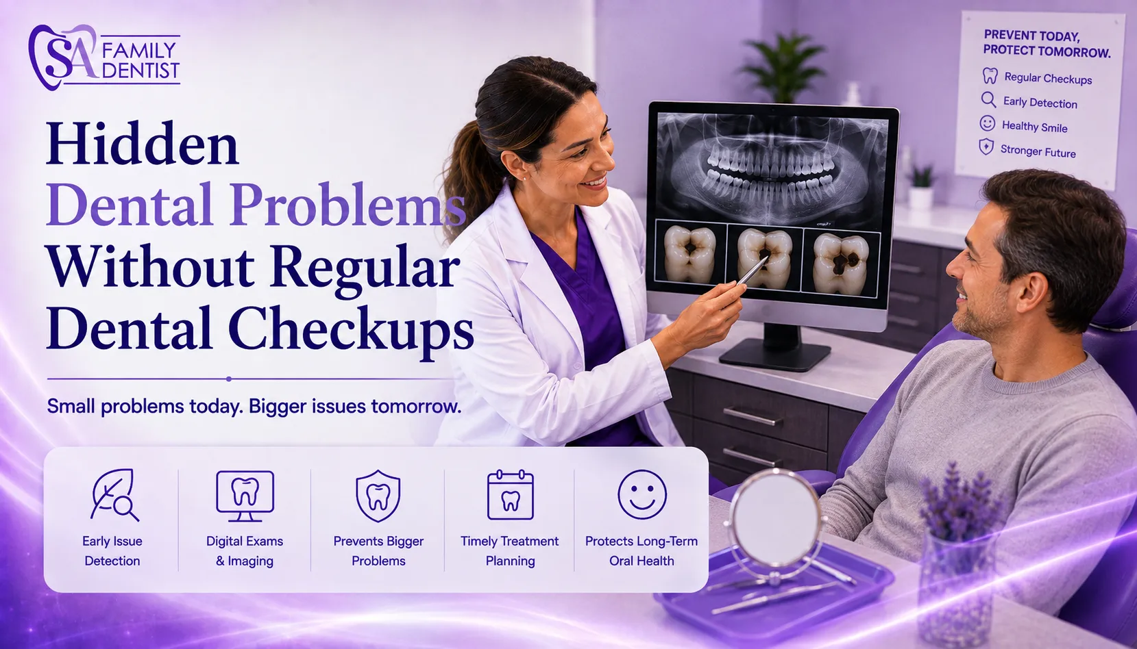 The Dental Problems That Can Stay Hidden