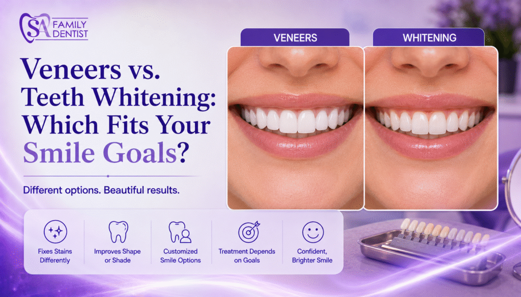Veneers vs. Teeth Whitening