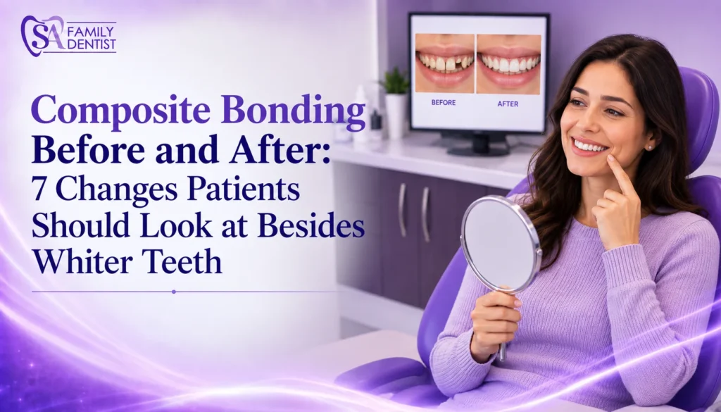 Composite Bonding Before and After